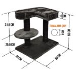 Kahverengi Tırmalama Tahtası, Tırmalama ve Dinlenme Alanı - Görsel 2