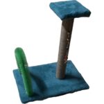 Yeşil Tırmalama Platformu, Sağlıklı ve Eğlenceli Kedi Etkinliği - Görsel 4