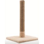 Kahverengi Lüks Kedi Tırmalama Direği, Oyuncak ve Aksesuar, Doğal ve Dayanıklı Materyal - Görsel 2