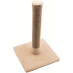 Kahverengi Lüks Kedi Tırmalama Direği, Oyuncak ve Aksesuar, Doğal ve Dayanıklı Materyal - Görsel 3