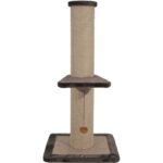 Kahverengi Tırmalama Tahtası No: 4, Kedi Evleri, Dayanıklı ve Şık Tasarım