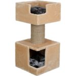 Mavi Tırmalama Tahtalı Kedi Evi, Şık ve Kullanım Kolaylı, Doğal Malzeme