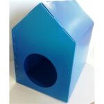 Büyük Boy Mavi Köpek ve Kedi Kulübesi, Rahat ve Şık Tasarım - Görsel 2