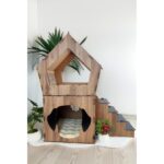 Siyah Küçük ve Büyük Irk Köpekler Için Geniş Teraslı Kulübe, 5kg ve Üzeri Köpekler Için - Görsel 5