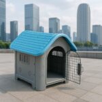 Çok Renkli Dayanıklı Plastik Köpek Evi, Rahat ve Şık Tasarım - Görsel 2