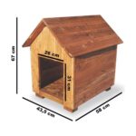 Beyaz Ahşap Köpek Evi, Rahat ve Şık Tasarım, Dayanıklı ve Kullanışlı - Görsel 4