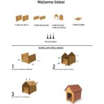 Beyaz Ahşap Köpek Evi, Rahat ve Şık Tasarım, Dayanıklı ve Kullanışlı - Görsel 5