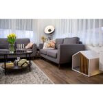 Şık ve Kullanışlı Beyaz Köpek Evi, Konforlu ve Dekoratif Tasarım. - Görsel 2