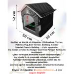 Yumuşak ve Konforlu Küçük Hayvan Yatağı, Şık Siyah Renk Seçeneğiyle Rahatlık Sağlar - Görsel 2