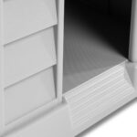 Büyük Boy Plastik Köpek Kulübesi, Kahverengi, Dayanıklı ve Konforlu Tasarım - Görsel 4