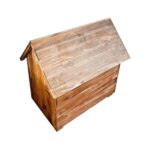 Ahşap Köpek Evi, Kahverengi, Rahat ve Şık Tasarım, Dayanıklı ve Kullanışlı. - Görsel 3