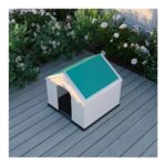 Yeşil Plastik Köpek Kulübesi, Dayanıklı ve Şık Tasarım, Evcil Dostlarınız Için Ideal - Görsel 2