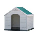 Yeşil Plastik Köpek Kulübesi, Dayanıklı ve Şık Tasarım, Evcil Dostlarınız Için Ideal - Görsel 3