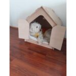 Iç Mekan Köpek Kulübesi, Konforlu ve Şık, Kahverengi, Dayanıklı Tasarım