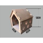 Iç Mekan Köpek Kulübesi, Konforlu ve Şık, Kahverengi, Dayanıklı Tasarım - Görsel 3