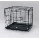 Köpek Kafesi Siyah 61X44X50, Dayanıklı ve Şık Köpek Kulübesi