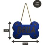 Mavi Renkli Köpek Kulübesi Isimliği, Şık ve Kullanışlı Tasarım - Görsel 2