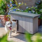 Ahşap Köpek Kulübesi, Kahverengi, 69.5X54.5X52 Cm, Dayanıklı ve Şık Tasarım - Görsel 4