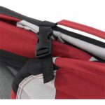 Genişleyebilen Portatif Kedi ve Köpek Kulübesi, Kırmızı Renk, Kolay Taşınabilir - Görsel 4