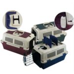 Üstten Açılan Kedi-Köpek Taşıma Çantası, Bordo, 63X41X40CM - Görsel 2