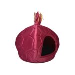 Kırmızı Kedi ve Köpek Kulübesi, Rahat ve Şık Tasarım, Dayanıklı Yapı - Görsel 2