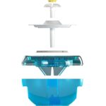 Işıklı Kedi Su Pınarı, Sessiz, 2,5l, Usb, 2m Kablo, Otomatik, Turuncu - Görsel 3