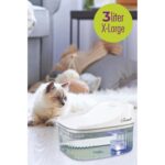 Beyaz Otomatik Su Kabı, Plastik, Kediler ve Köpekler Için Ideal Kullanım - Görsel 3