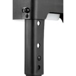 Ayarlanabilir Siyah Pet Mama ve Su Kabı Standı, 4 Yüksekliğe Uyum Sağlar - Görsel 2