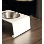 Beyaz Çelik Otomatik Mama ve Su Kabı, Dayanıklı ve Şık Tasarım - Görsel 3