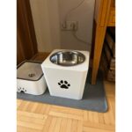 Çok Renkli Köpek ve Kedi Mama Su Kabı, 500 Ml, Yükseltici Kase - Görsel 3