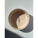 El Yapımı Seramik Kedi Mama ve Su Kabı, Şık ve Kullanışlı Beyaz Tasarım - Görsel 2