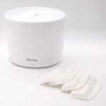 4'lü Aktif Karbon Su Filtresi Uyumlu; Otomatik, Beyaz, Dayanıklı Plastik Malzeme