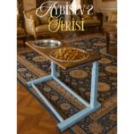 3 Kademe Ayarlı Çelik Mama ve Su Kabı, Kedi ve Köpekler Için Çok Renkli