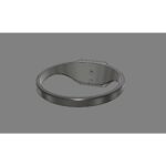 Çok Renkli Duvara Monte Köpek ve Kedi Kasesi Tutucu, 500 Ml. - Görsel 3