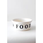 Beyaz Seramik Kedi ve Köpek Mama ve Su Kabı, Şık ve Dayanıklı Tasarım - Görsel 3