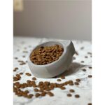 Seramik Gri Kedi ve Köpek Kuru Mama Kabı, Manuel Kullanım, 100 G - Görsel 3