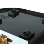 Kahverengi 33L Mama Kovası, Kürek Hediye, Dayanıklı Plastik, Manuel Kullanım - Görsel 3