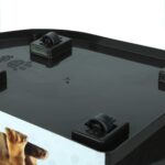 Kahverengi 33L Mama Kovası, Kürek Hediye, Dayanıklı Plastik, Manuel Kullanım - Görsel 4