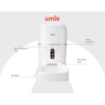 Sesli ve Wifi Destekli 6l Otomatik Evcil Hayvan Mama ve Su Kabı, Beyaz - Görsel 4