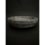 Gri Mermer Mama ve Su Kabı, Manuel Kullanım, Şık ve Dayanıklı Tasarım