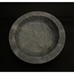 Gri Mermer Mama ve Su Kabı, Manuel Kullanım, Şık ve Dayanıklı Tasarım - Görsel 3