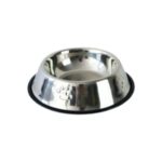 30 cm Metalik Çelik Mama Kabı, Dayanıklı ve Şık Tasarım - Görsel 2