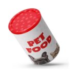 Kedi ve Köpek Konserve Mama Kapağı, 3 Adet, 7.5 Cm, Kırmızı, Plastik, Manuel Kullanım - Görsel 2