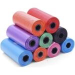 8'li Çok Renkli Evcil Hayvan Atık Toplama Torbası, Taşınabilir ve Sızdırmaz - Görsel 2