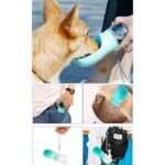 Çok Renkli Taşınabilir Suluğu, Seyahat ve Günlük Kullanım Için 350ML - Görsel 2