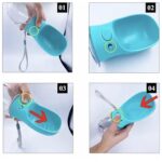 Çok Renkli Taşınabilir Suluğu, Seyahat ve Günlük Kullanım Için 350ML - Görsel 5