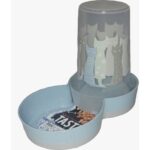 Gri 1,5 Lt Pet Su Kabı, Plastik, Manuel, Evcil Hayvanlar Için Kullanışlı