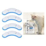 Otomatik Su Pınarı, 4’lü Paket, Bej Renk, Plastik Malzeme, Evcil Hayvanlar Için Mükemmel