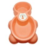 Turuncu Otomatik Suluk ve Mama Kabı, Küçük Irk ve Yavru Köpekler Için Ideal - Görsel 2