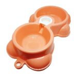 Turuncu Otomatik Suluk ve Mama Kabı, Küçük Irk ve Yavru Köpekler Için Ideal - Görsel 3